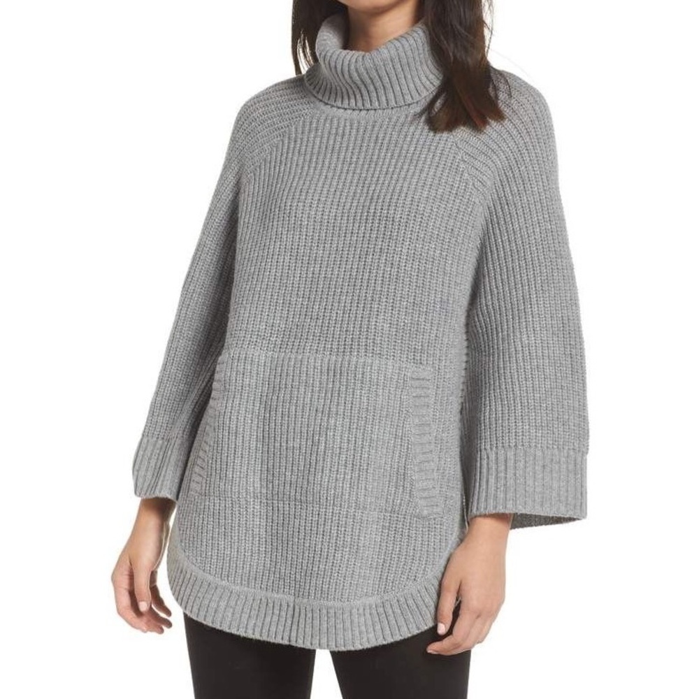 Ugg Raelynn Sweater Poncho Grey
